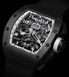 Richard Mille RM 011-RM 011 America 4 Black Ti watch